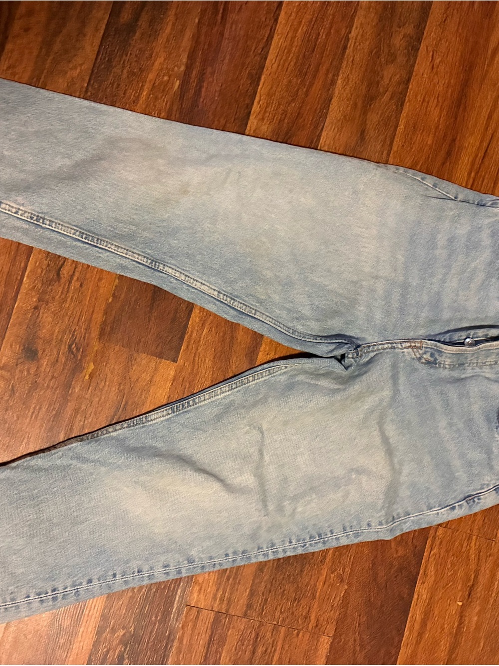 Divided Light Blue Straight-Leg Jeans